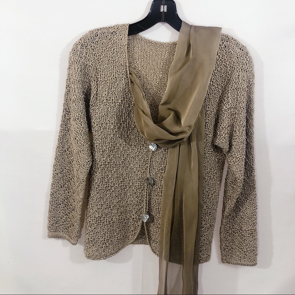 Crochet Top with Sash